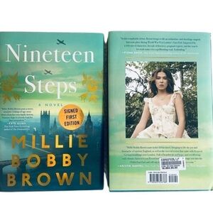 SIGNED Nineteen Steps by Millie Bobby Brown (Stranger Things) 1st Edition NEW